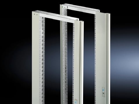 2346235 SR Series 45U Large Pivoting Side Swing Frame With Trim Panel, 2200 mm H x 800 mm W, For Use With TS, SE Series Enclosure, Sheet Steel