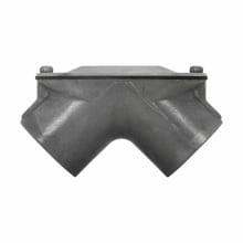 8100RR DC Female to Female Conduit Pull Elbow, 1 in Trade, 90 deg, Die Cast Zinc
