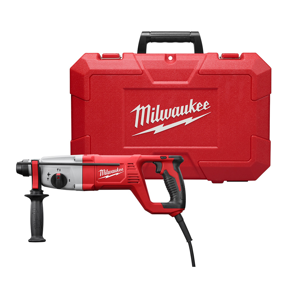 5262-21 Reversing Spline Drive Corded Rotary Hammer Kit, 7/8 in SDS Max Chuck, 5625 bpm, 1500 rpm No-Load, 2-1/2 in Max Core Bit Compatibility, 1 in Max Solid Bit Capacity, 17 in OAL