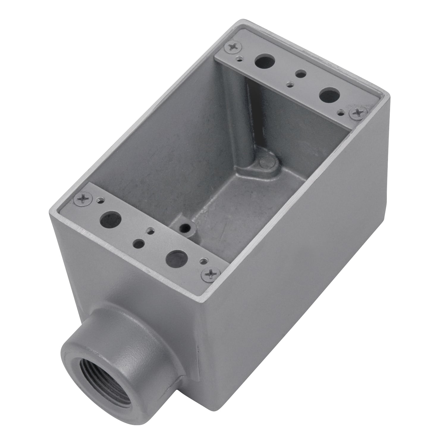 ADFS-2 T&B Type FS Dead End Deep Style Device Box, Die Cast Aluminum, 31.3 cu-in Capacity, 1 Gangs, 1 Outlets, 1 Knockouts, 4-9/16 in H x 2-13/16 in W x 3-1/16 in D