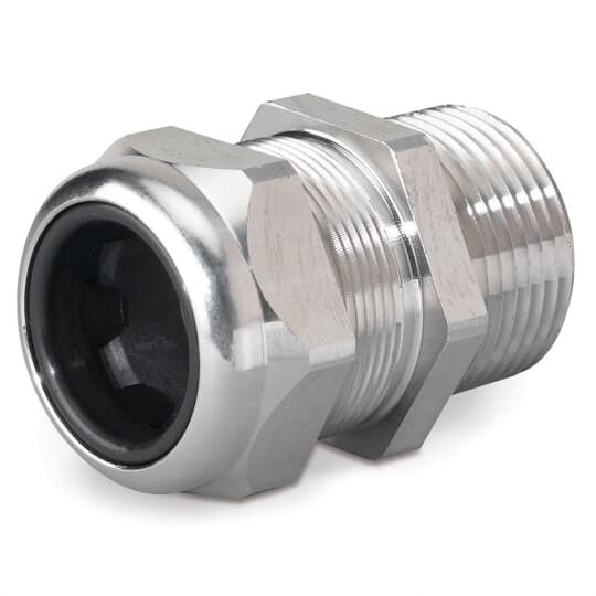 2932SST T&B Ranger Liquidtight Strain Relief Cord Connector With Rubber Bushing, 3/4 in Trade, 1/2 to 3/4 in Cable Openings, 304 Stainless Steel