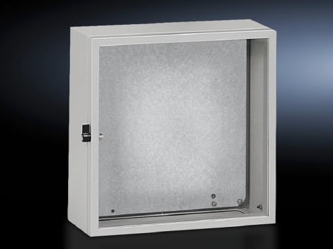 2731000 Viewing Window, 537 mm H x 537 mm W, For Use With FT, AE Series 600 mm H x 600 mm W Stainless Steel Enclosure, Aluminum/Acrylic, Natural Anodized