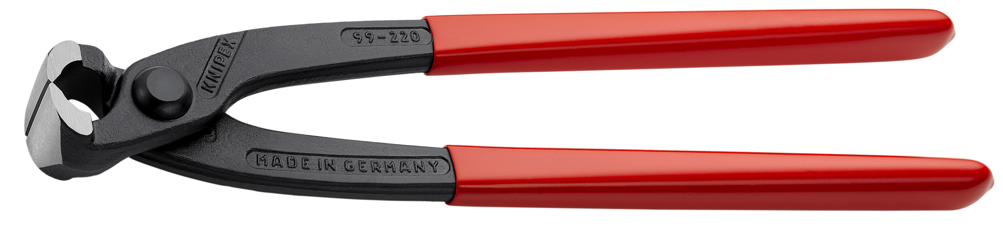 Concreters' Nippers, 8 in., Plastic Coating, Polished