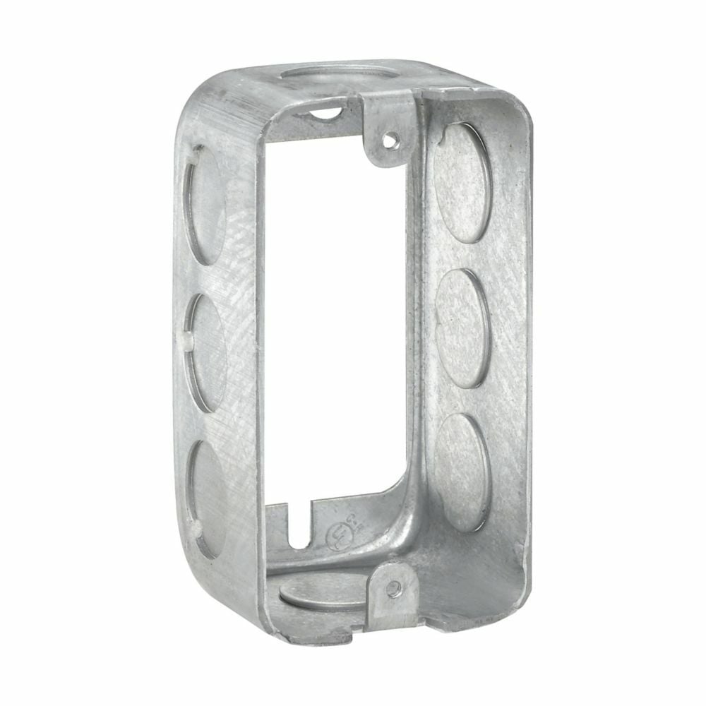 TP600 Thepitt Drawn Utility Extension Ring, 1 Gang, 2-1/8 in W x 1-7/8 in D, Steel
