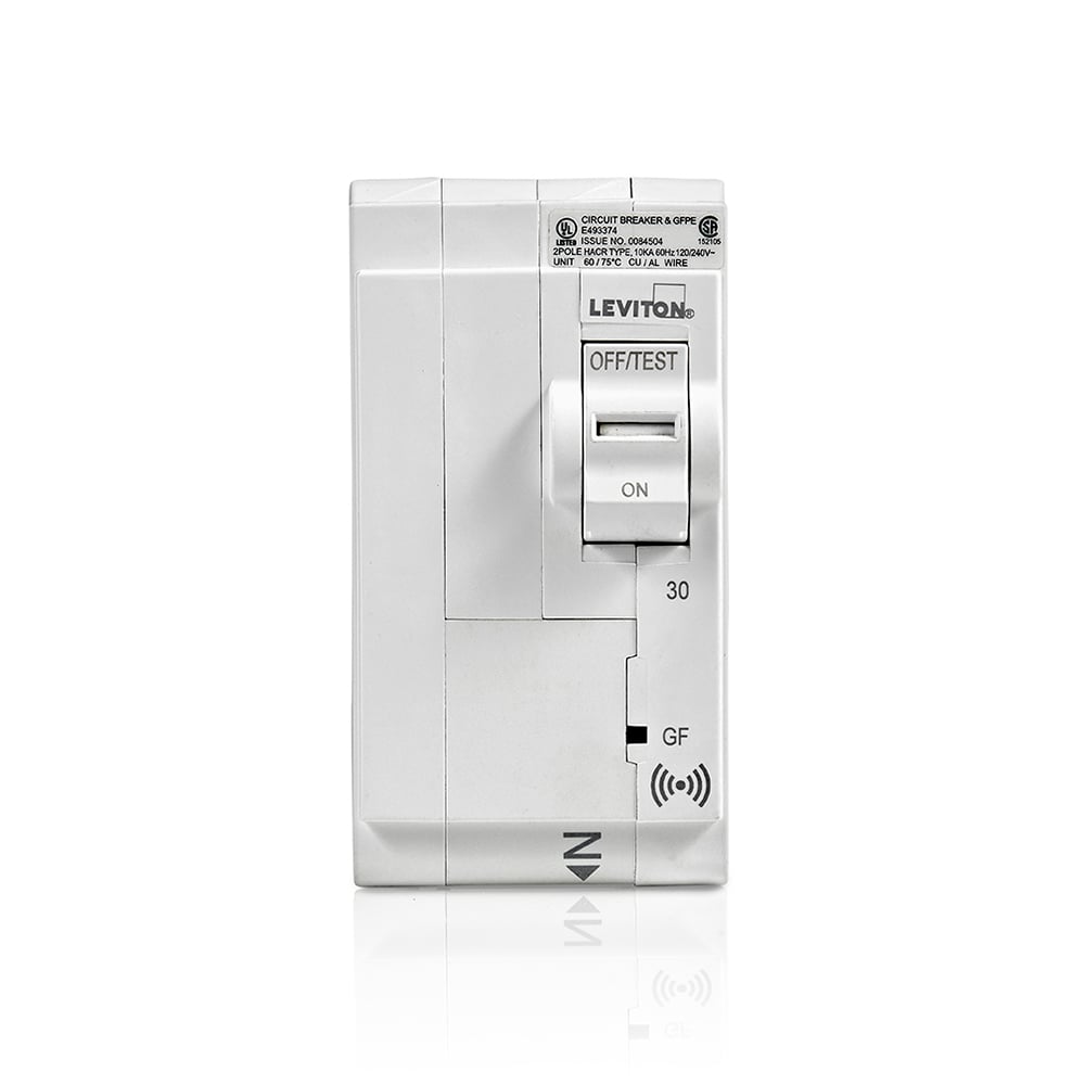 LB230-ES Ground Fault Smart GFPE Branch Circuit Breaker, 120/240 V AC, 30 A, 10 kA Interrupt, 2 Poles, Magnetic Trip