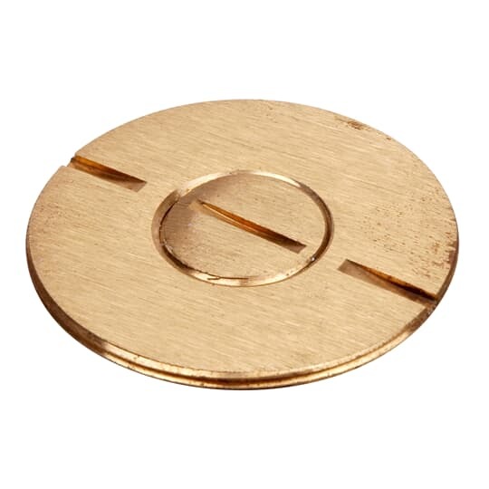 690-SC Steel City Flush Service Floor Plate Plug Insert, For Use With Floor Plate Cover, Brass
