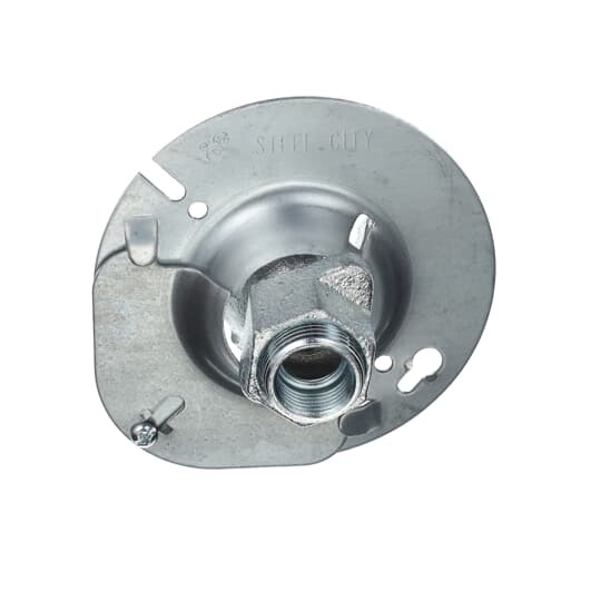 SHHFR1234 Steel City Hands Free Swivel Hanger, For Use With 4 in Round/Octagonal Box, Steel