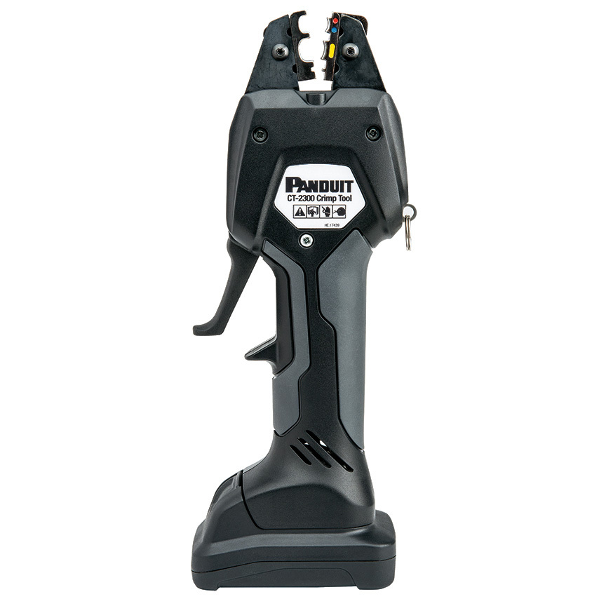 CT-2300/AUS BlackFin Battery Powered Micro Crimping Tool Kit, 22 to 10 AWG Crimping, 14.7 kN Crimping, 230 V AC, Li-Ion Battery, 3.7 in OAL
