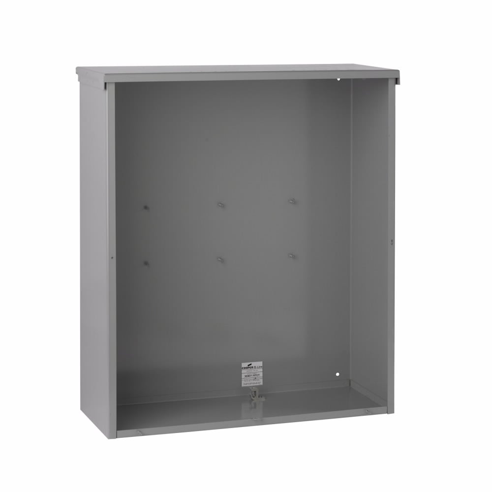 364811 RTCT CT Lift Off Cover 3R, 12 Gauge Steel, ANSI 61 Gray Painted, Finish, Galvanized Steel, Surface Mount, 1 phase or 3 Phase, Lift Off Cover