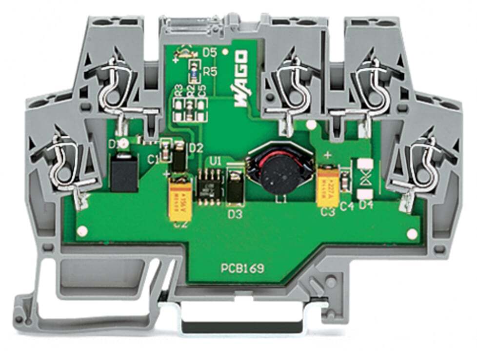 859-801 Non-Isolated DC to DC Converter, 10 to 30 V DC Input, 2 VDC Output, 0.5 A Input