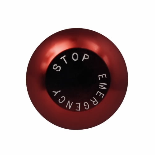 10250T5J63 Heavy Duty Oil/Watertight Non-Illuminated Push-Pull Operator, 65 mm, 2 Positions, Red