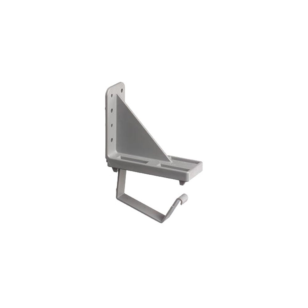 T23W Cableway Wall Mount Support Bracket, For Use With Arlington T205 Wire Tray, Plastic, Gray