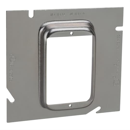 82C-1G-5/8 Steel City Extension Ring, 5 in L x 5 in W x 5/8 in D, Steel