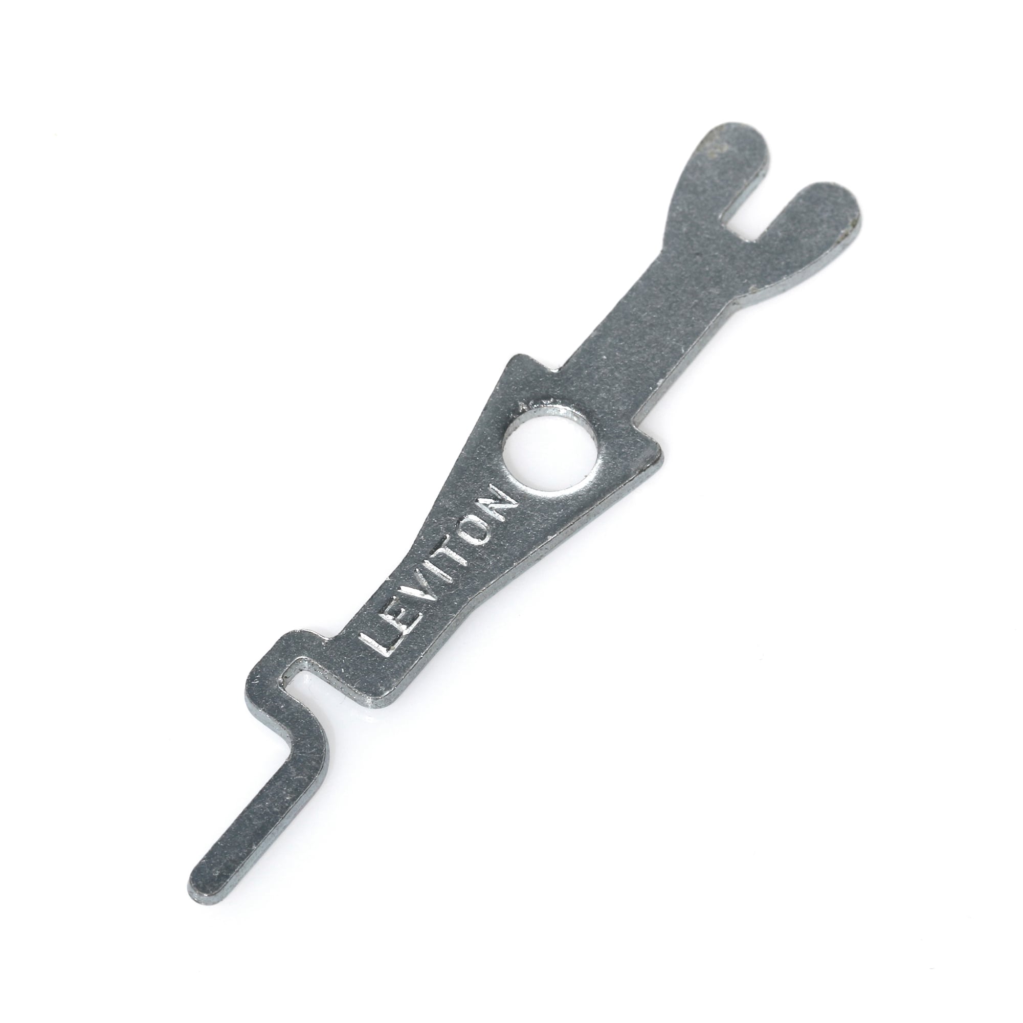 55500-PRT Tamper Resistant Switch Key, For Use With 1201-2L/1202-2L/1203-2L/1204-2L/1221-2L/1222-2L/1223-2L/1224-2L/1257-L/1281-L/1285-L/1288-L Toggle Switch and Locking Type Switch and Wallplate, Metallic