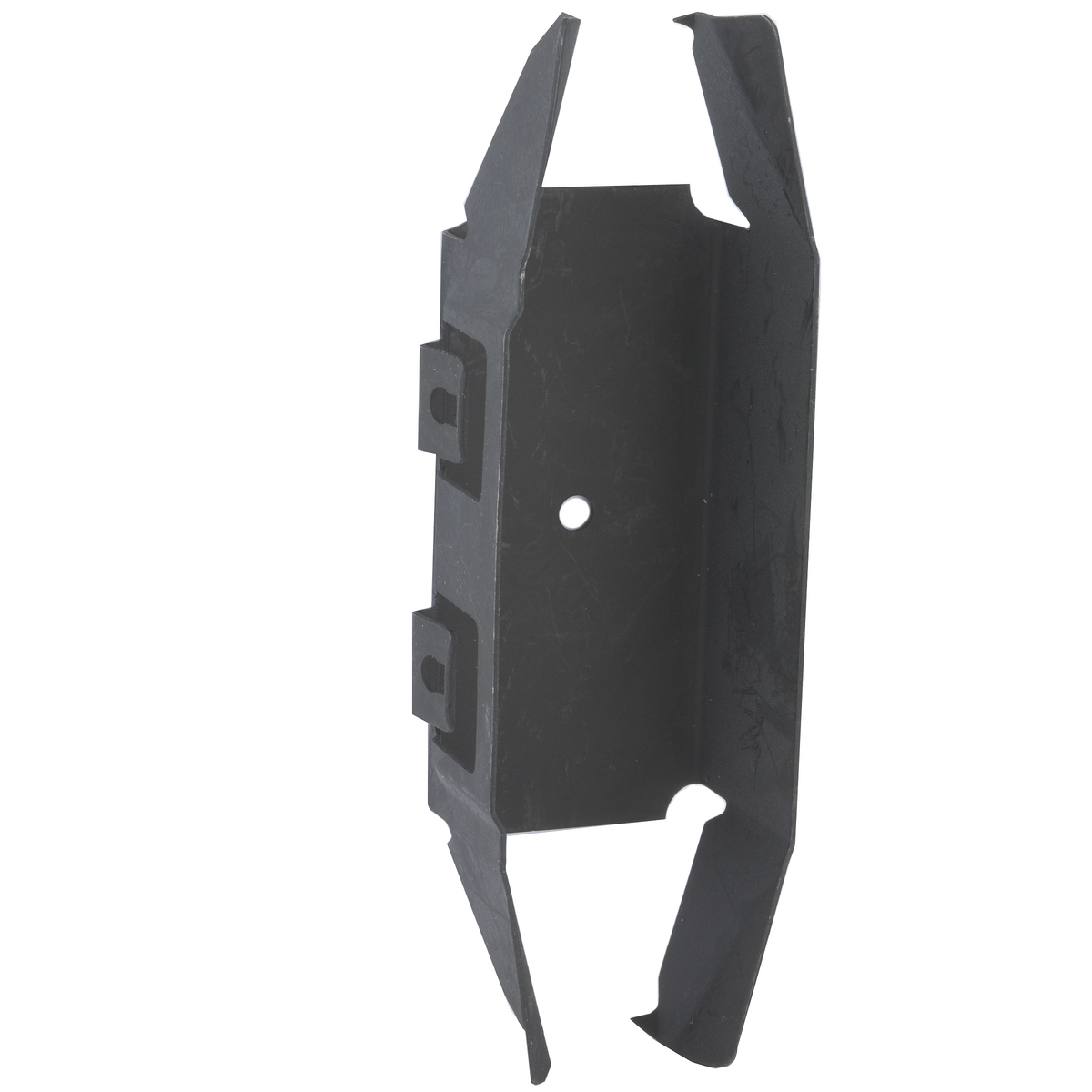 980 Spring Bracket, For Use With RACO 7220 and 7232 4 in Non-Metallic Square Boxes, Octagon 3/4 in Center Knockout, Steel