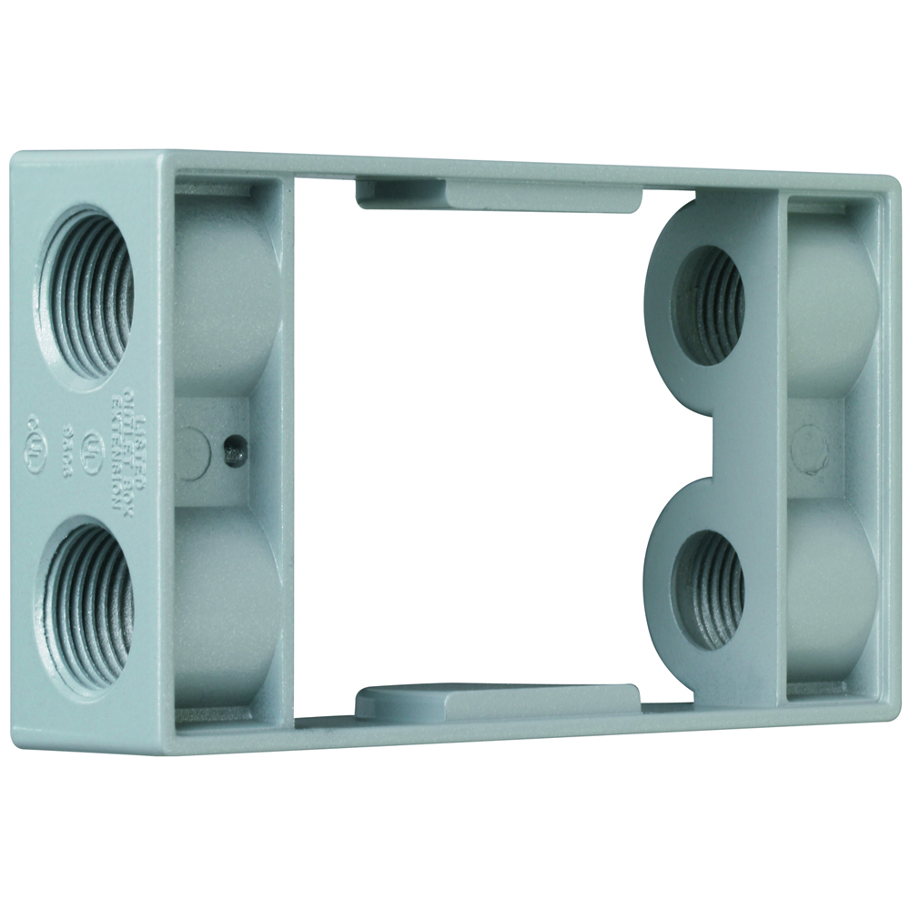 WPEX4 One Gang Extension Ring, Gray