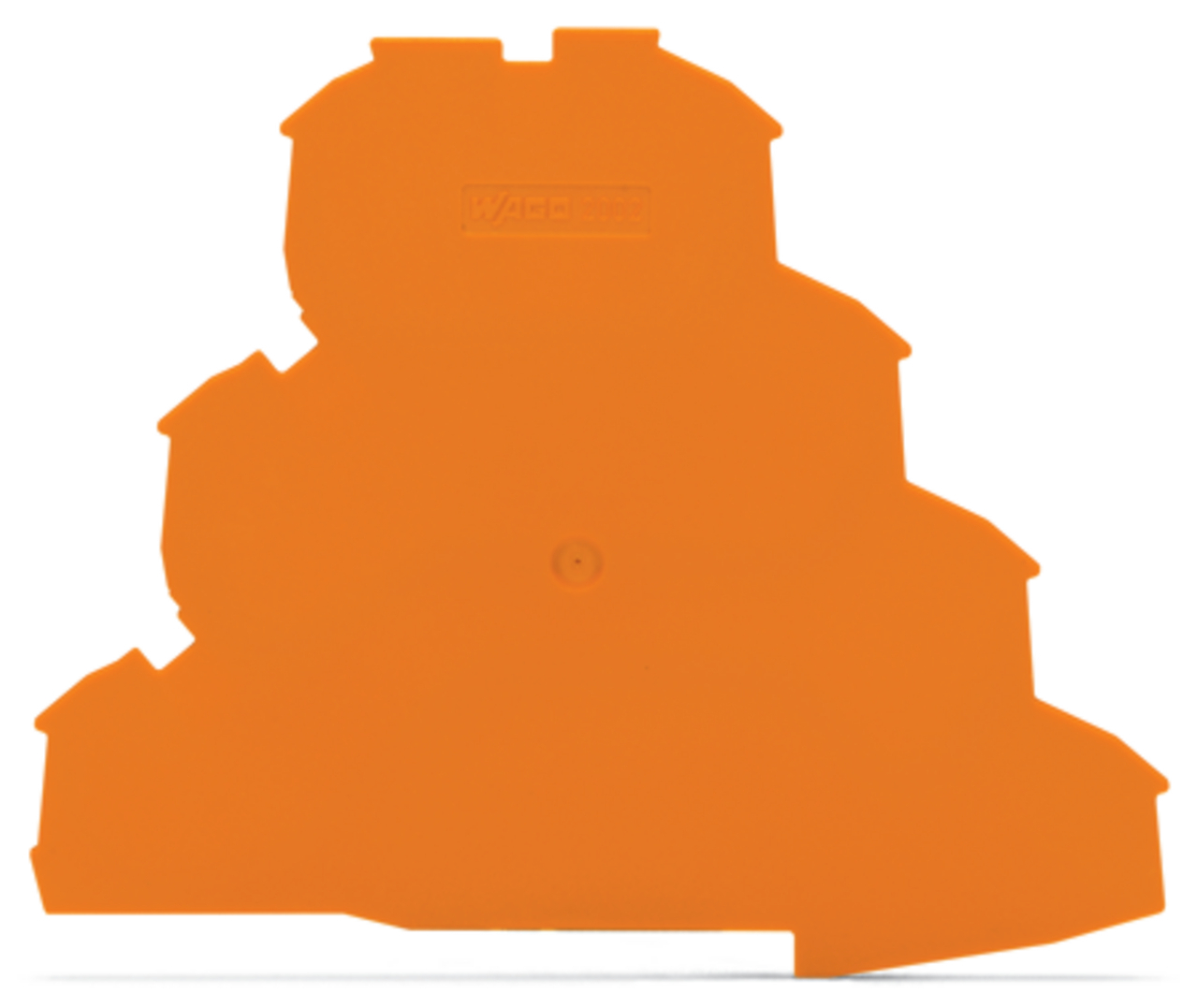 2002-4192 Half Sine End and Intermediate Plate, Polyamide, Orange