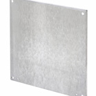 Eaton B-Line series panel enclosure, NEMA 3R, ANSI 61 gray painted, Protects against rain, sleet and ice formation, Galvanized steel, Type 3r large continuous hinge cover, Wall mounting, Panel enclosures