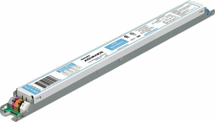 IZT2S54D35M Electronic Fluorescent Dimming Ballast, Programmed, High, 2 Lamps, 50-60 Hz, 120-277V, 54W
