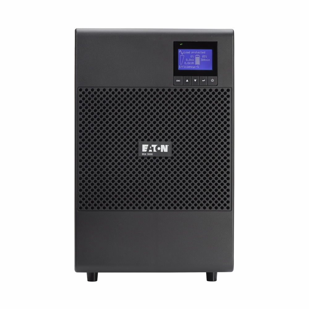 9SX3000 Double Conversion Online Uninterruptible Power Supply, 120 V AC Input, 120 V AC Output, 3000 VA, 2700 W Power Rating, 5 min Backup, 5 Outlets