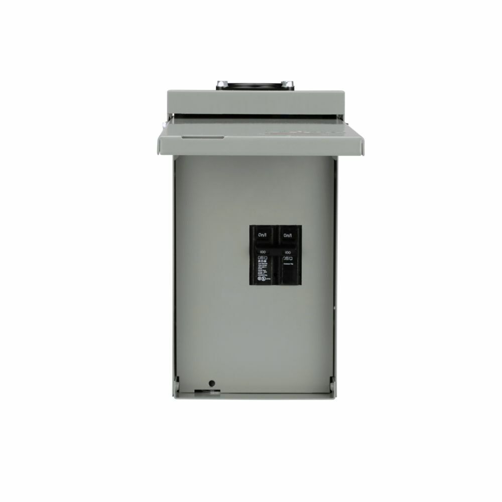 BR2B100RP 1-Phase Main Lug Load Center, 120/240 V, 125 A, 10 kA Interrupt