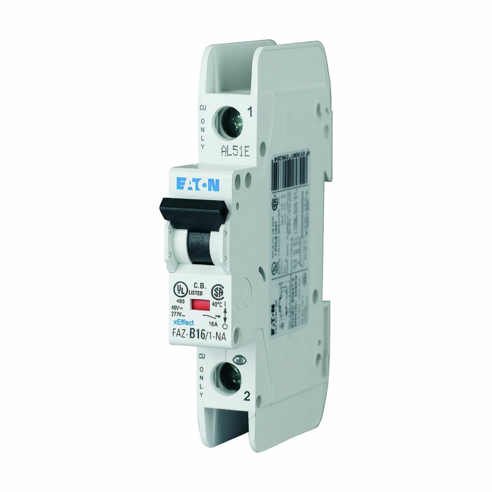 FAZ-B25/1-NA-SP Miniature Circuit Breaker, 25 Amp, 1 Pole, 277V