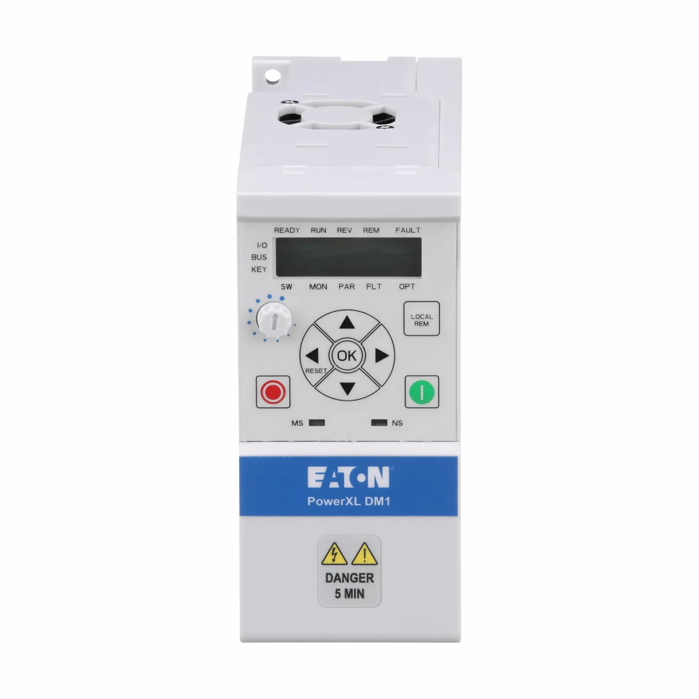 DM1-324D8EB-S20S DM1 Drive, 200 to 240 V AC, 2.83 in W x 7.03 in D