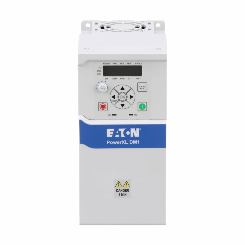 DM1-32011EB-S20S DM1 Drive, 200 to 240 V AC, 4.29 in W x 7.09 in D