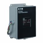 Eaton SPD series surge protection device, SPD series, 100 kAIC, 120/240V split single-phase, standard feature package and surge counter, NEMA 4X stainless steel enclosure, external side mount, 150 L-N, 150 L-G, 150 N-G