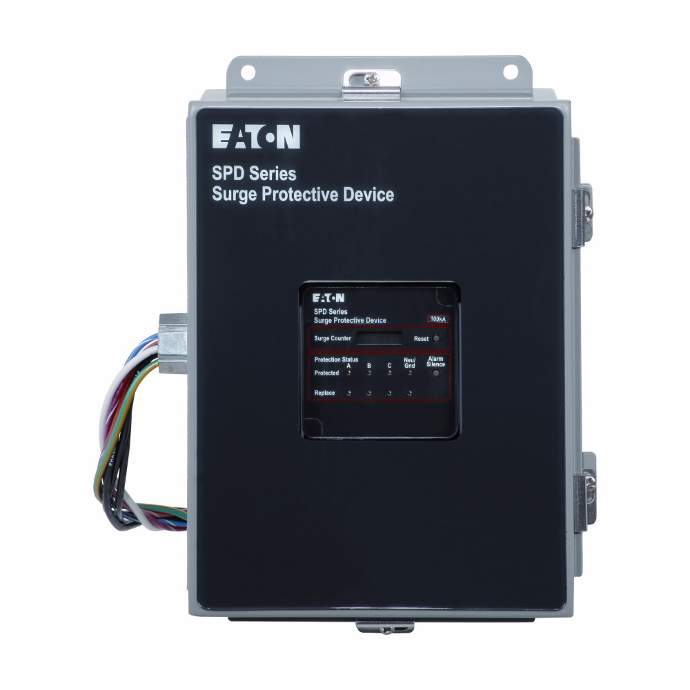 SPD100480Y3N Surge Protection Device, 277/480Y V AC, 50/60 Hz, 200 kA SCCR, 3 Phase