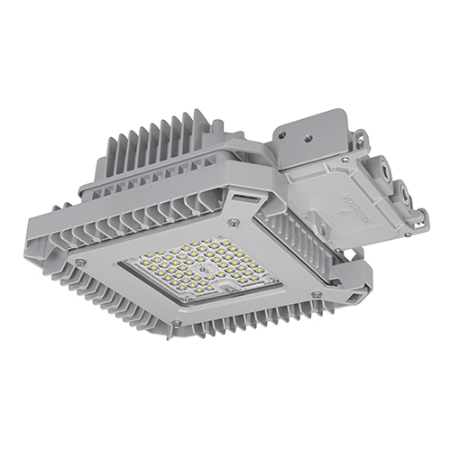 BLLL7CGANBU Baymaster Type I Aisle Rectangular High Bay Luminaire, 106/111/113 W Fixture, 120 to 277 V AC/170 to 300 V DC, Baked Gray Epoxy Powder Coated Housing