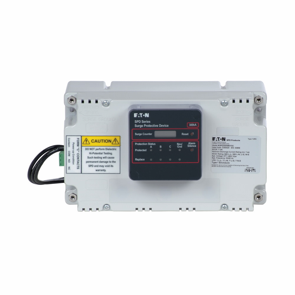 SPD250208Y1B Surge Protection Device, 120/208Y V AC, 50/60 Hz, 200 kA SCCR, 3 Phase