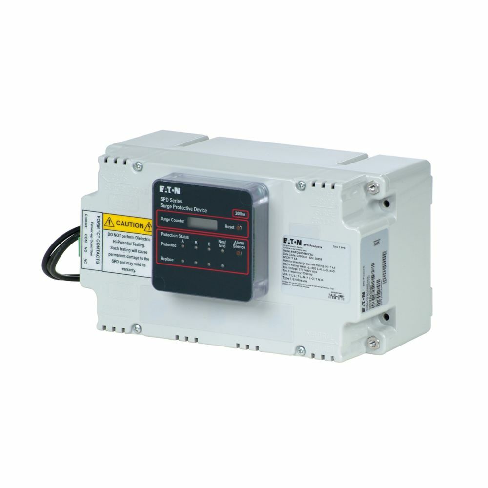 SPD250480Y3C Surge Protection Device, 277/480Y V AC, 50/60 Hz, 200 kA SCCR, 3 Phase