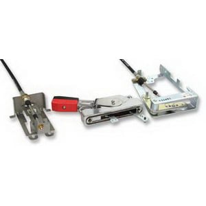 JHMFS04 G Series Flexible Shaft Flange Mount Handle Mechanism, 1/12 NEMA Rating, For Use With Power Defense J/K Frame Molded Case Circuit Breakers