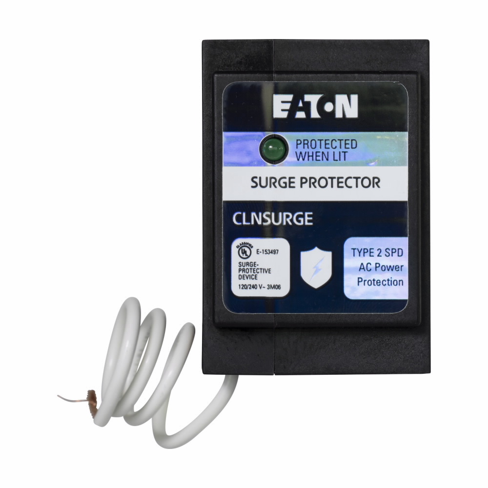 CLNSURGE Circuit breaker surge protective device, 50 to 60 Hz, 2 Poles, 10 kA SCCR, Single Split-Phase Phase