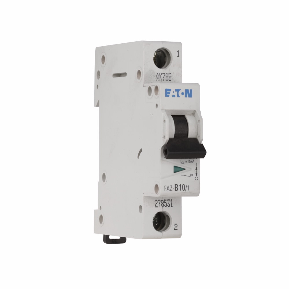 FAZ-C5/1-NA-L FAZ-NA UL 489 Branch Circuit Breaker, 240 V, 5 A, 10, 15 kAIC Interrupt, 1 Poles, Thermal Magnetic Trip
