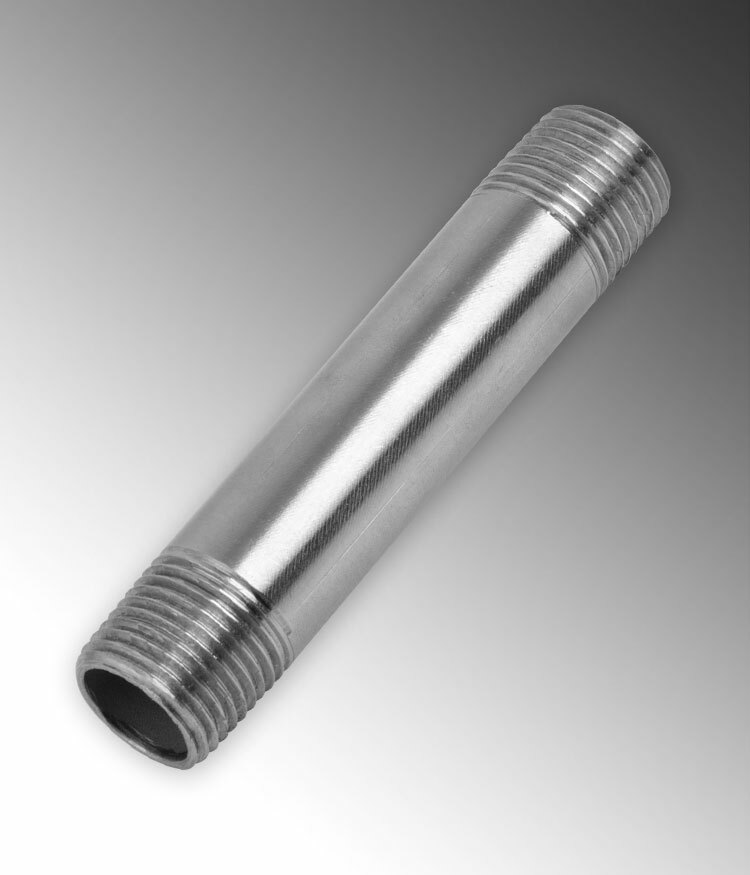 S40520CN00 Rigid Conduit Nipple, 1/2 in, For Use With Rigid Conduit, 304 Stainless Steel
