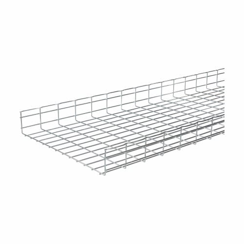 Flextray 4" deep straight section, Black powder coat finish, Steel, 63.5" actual area inside tray, 4"deep flex tray