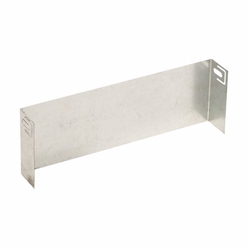 Flextray blind end, 4"X 12", Steel, Pre-galvanized, Blind ends