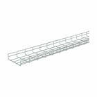 Flextray 2" deep straight section, Stainless steel type 304, Steel, 12.1" actual area inside tray, 2"deep flex tray