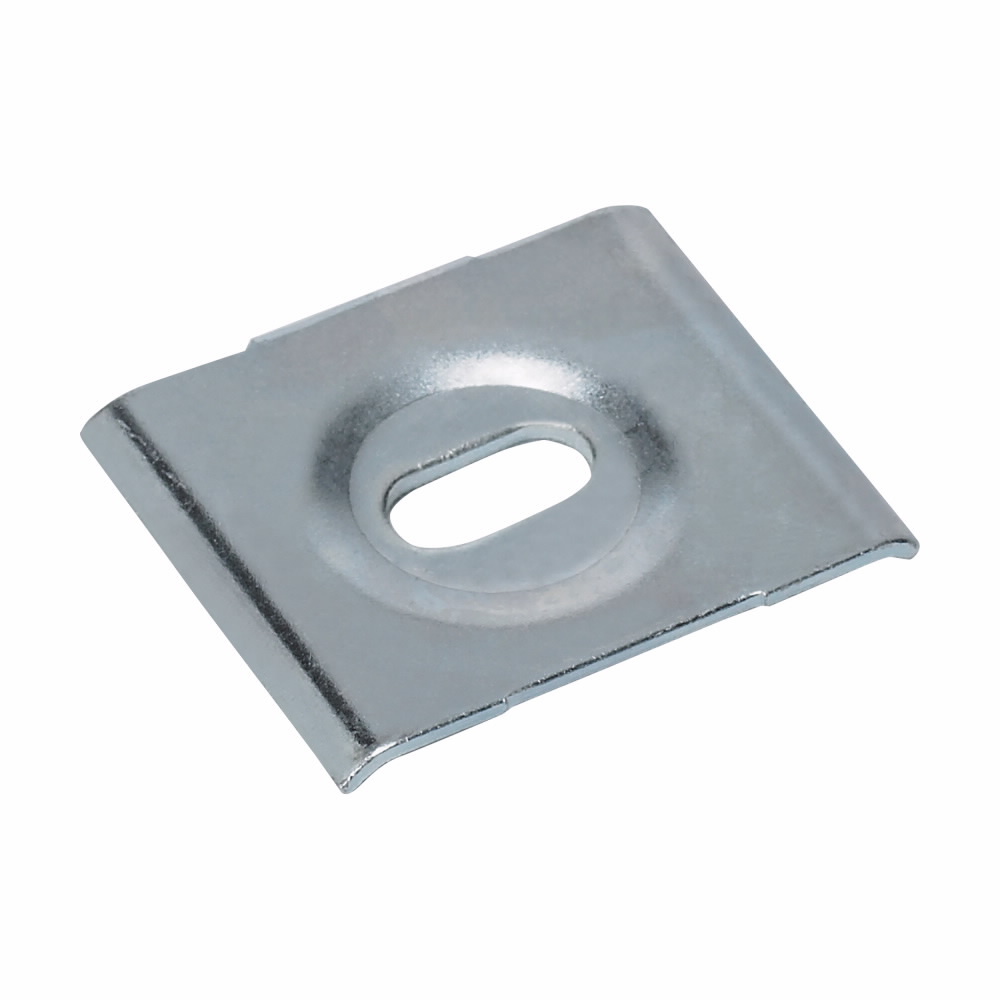FTA6HD Flextray Hold Down Plate, Screw Mount, Large Slot, Black