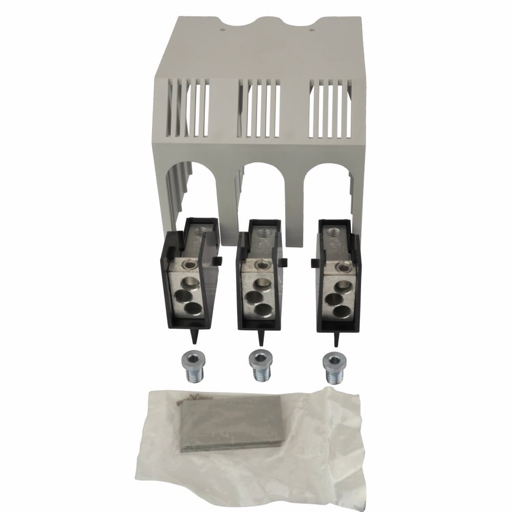 CCP2-MW2-3 3-Port Multi-Wire Terminal Lug Kit, 225 A, 14 to 2 AWG Wire, Aluminum/Copper Wire