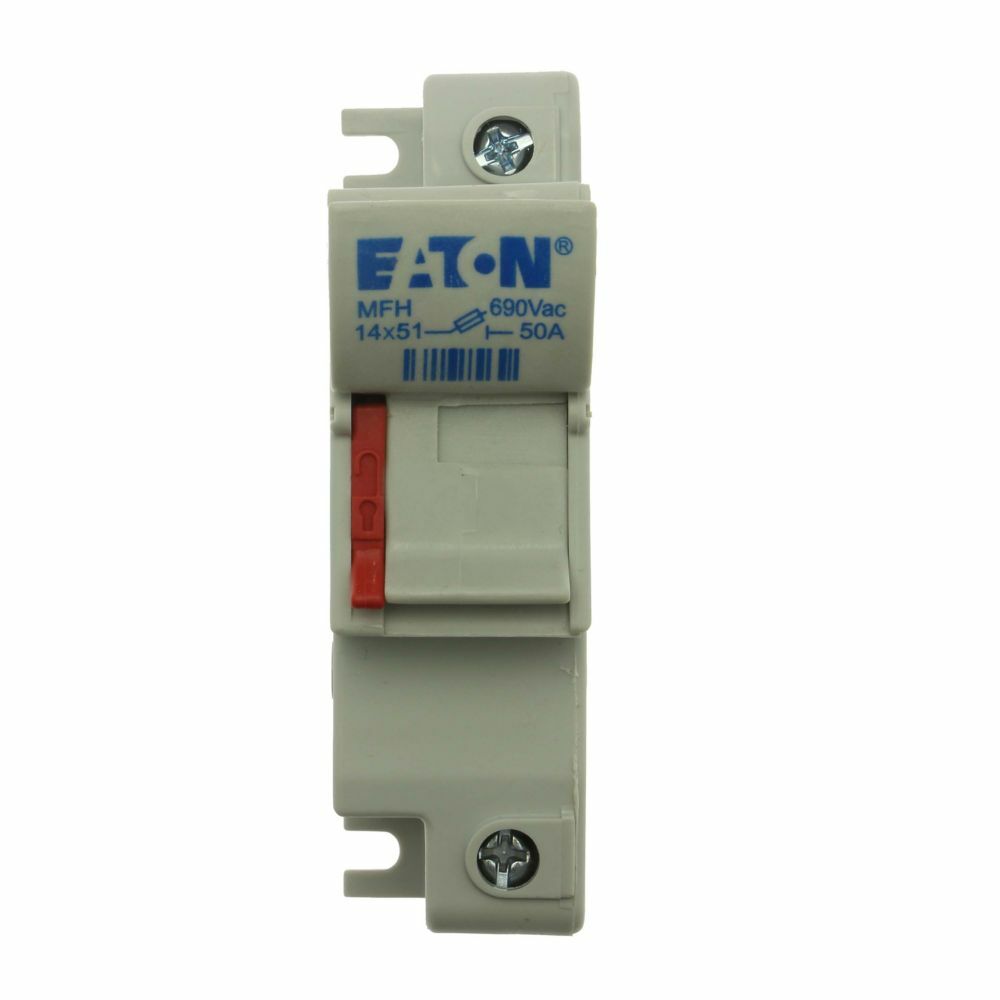 CH141DU Low Voltage Cylindrical Modular Fuse Holder, 690 V AC, 50 A, 1 Pole