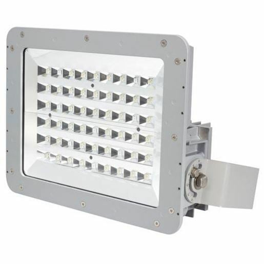 PFMA20LCY/UNV176 Champ Pro High Lumen Floodlight Fixture With 3/4 in Thread Conduit Opening, LED Lamp, 175 W Fixture, 100 to 277 VAC, 127 to 300 VDC, Gray Painted Housing