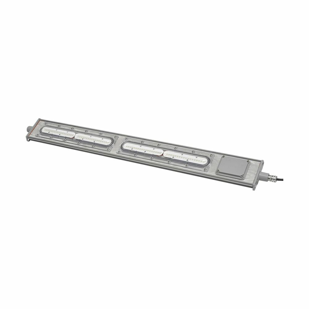 MLL4/UNV1 Champ Wide Explosionproof Luminaire,) LED Lamp, 55 to 54.5 W Fixture, 100 to 277 VAC, Natural Aluminum Housing