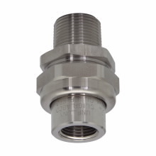 UNY105 SS MNPT Conduit Union, 1/2 in, 316 Stainless Steel, Passivated