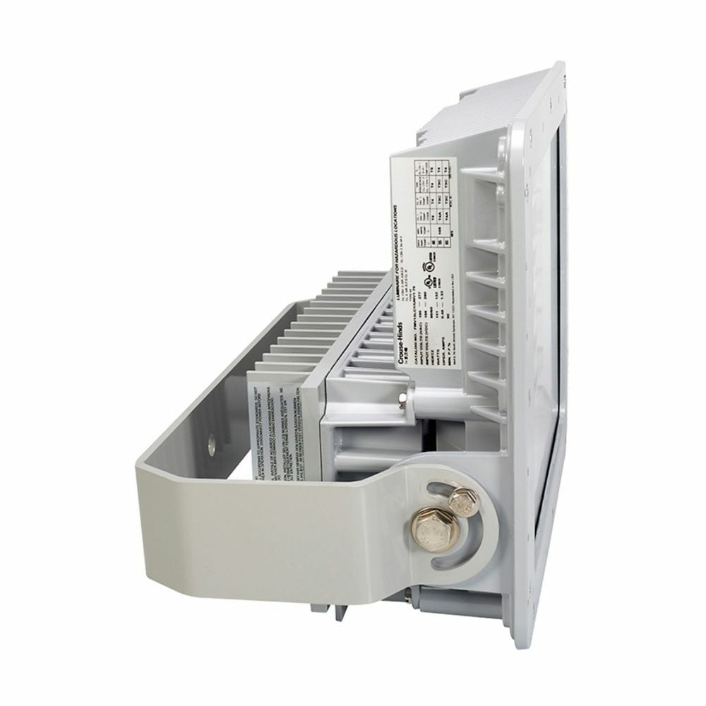 FMVA7LCY-UNV1-76 Champ Floodlight, LED Lamp, 54 to 56 W Fixture, 100 to 277 VAC/127 to 250 VDC VAC/VDC, Epoxy Powder Coated Housing