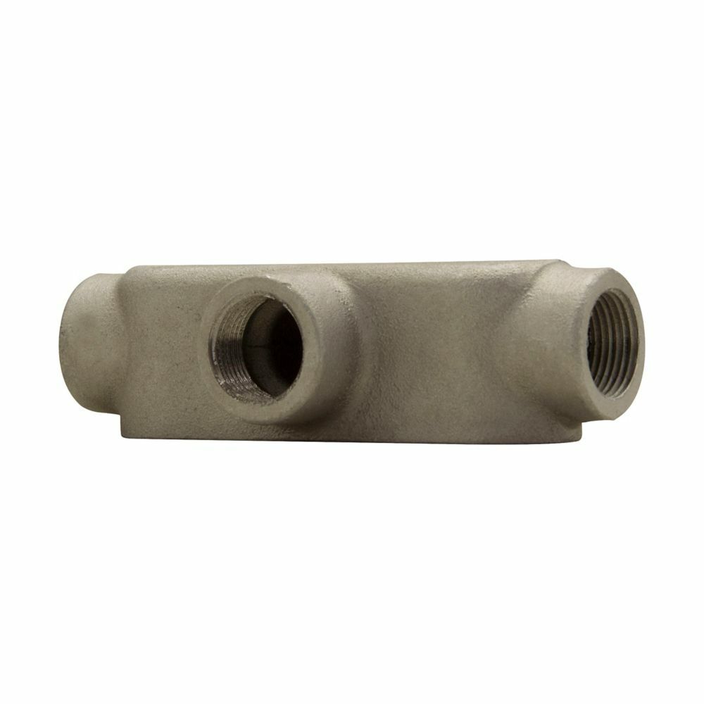 T789 Condulet T-Shape Mark 9 Conduit Outlet Body, 2-1/2 in Hub, Copper-Free Aluminum