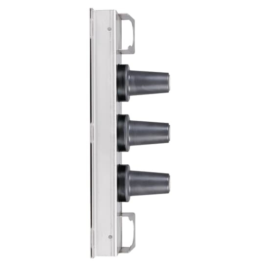 K650-J3-5 T&B 600 3-Point Deadbreak Junction With Stainless Steel U-Straps, 15/25 kVAC, 600 A, EPDM Rubber/Stainless Steel