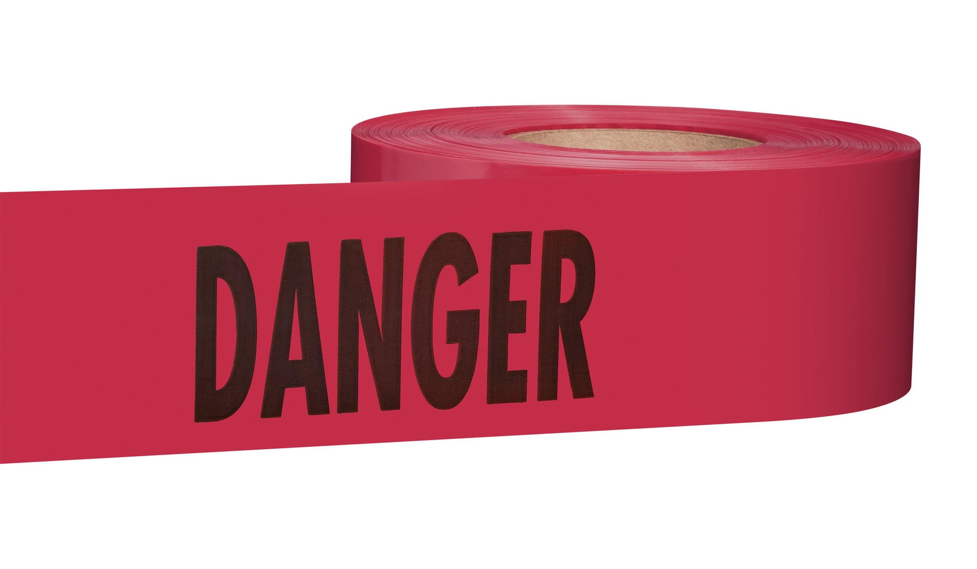 71-1004 Empire Barricade Tape, Red, 1000 ft L x 3 in W, Danger Legend, Plastic